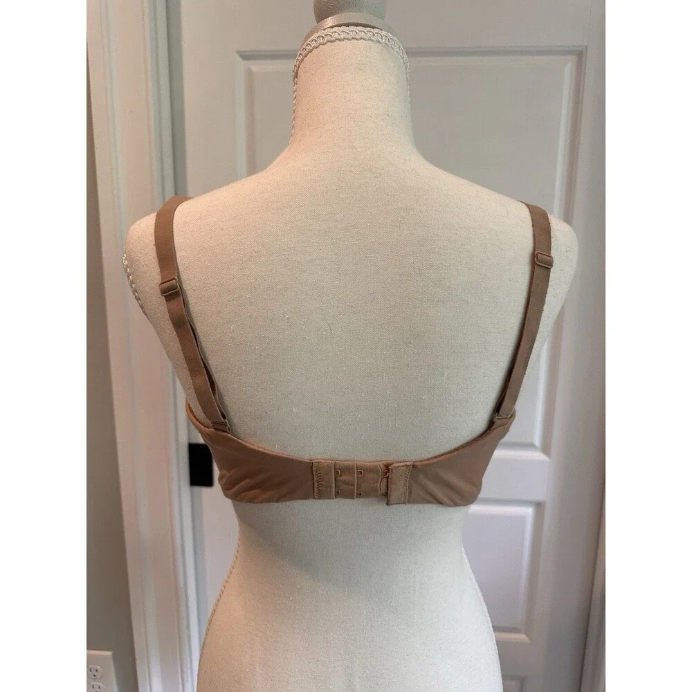 Vintage 2010 Victoria's Secret The Nakeds Perfect Coverage Smooth Bra 38DD Nude
